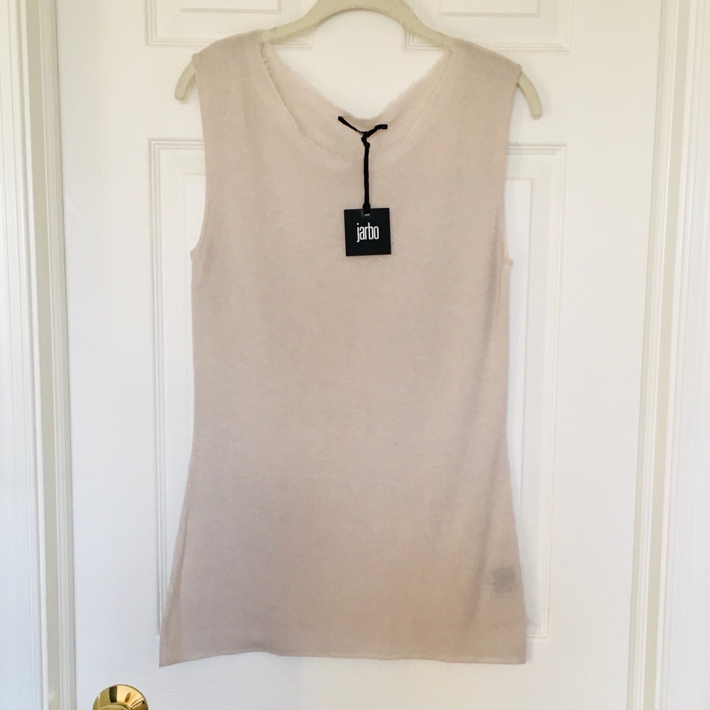 Jarbo Worsted Cashmere And Virgin Wool Tank NWT